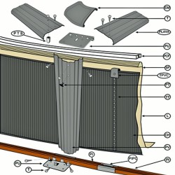 Ricambi per piscina serie KEA KIT460GF