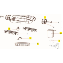 Ricambi robot RBR75