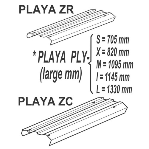 12 Bordi Playa Marrone 15x140cm GRE Ø550 PLYW15121400 | GRE Piscine