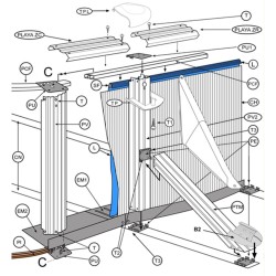 Ricambi per piscina serie Atlantis KITPROV1028