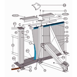 Ricambi per piscina serie Fidji KIT810ECO