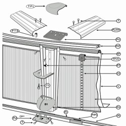 Ricambi per piscina serie Atlantis KITPR558