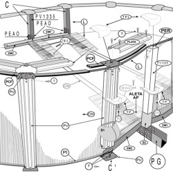 Ricambi per piscina serie Mikonos KITPROV9188P