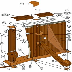 Ricambi per piscina serie Mauritius KITPROV618WO