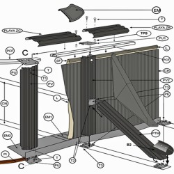 Ricambi per piscina serie BARBADOS-JAVA KIT730NRT