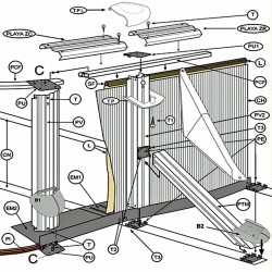 Ricambi per piscina serie Granada KITPROV508GF