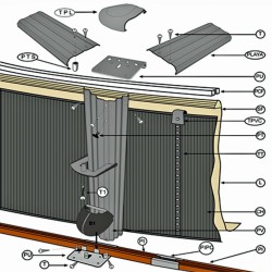 Ricambi per piscina serie GRANADA KITPR558GF